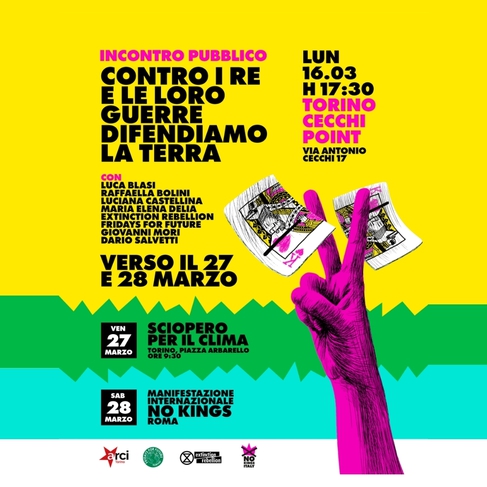 Contro i re e le loro guerre. Difendiamo la Terra