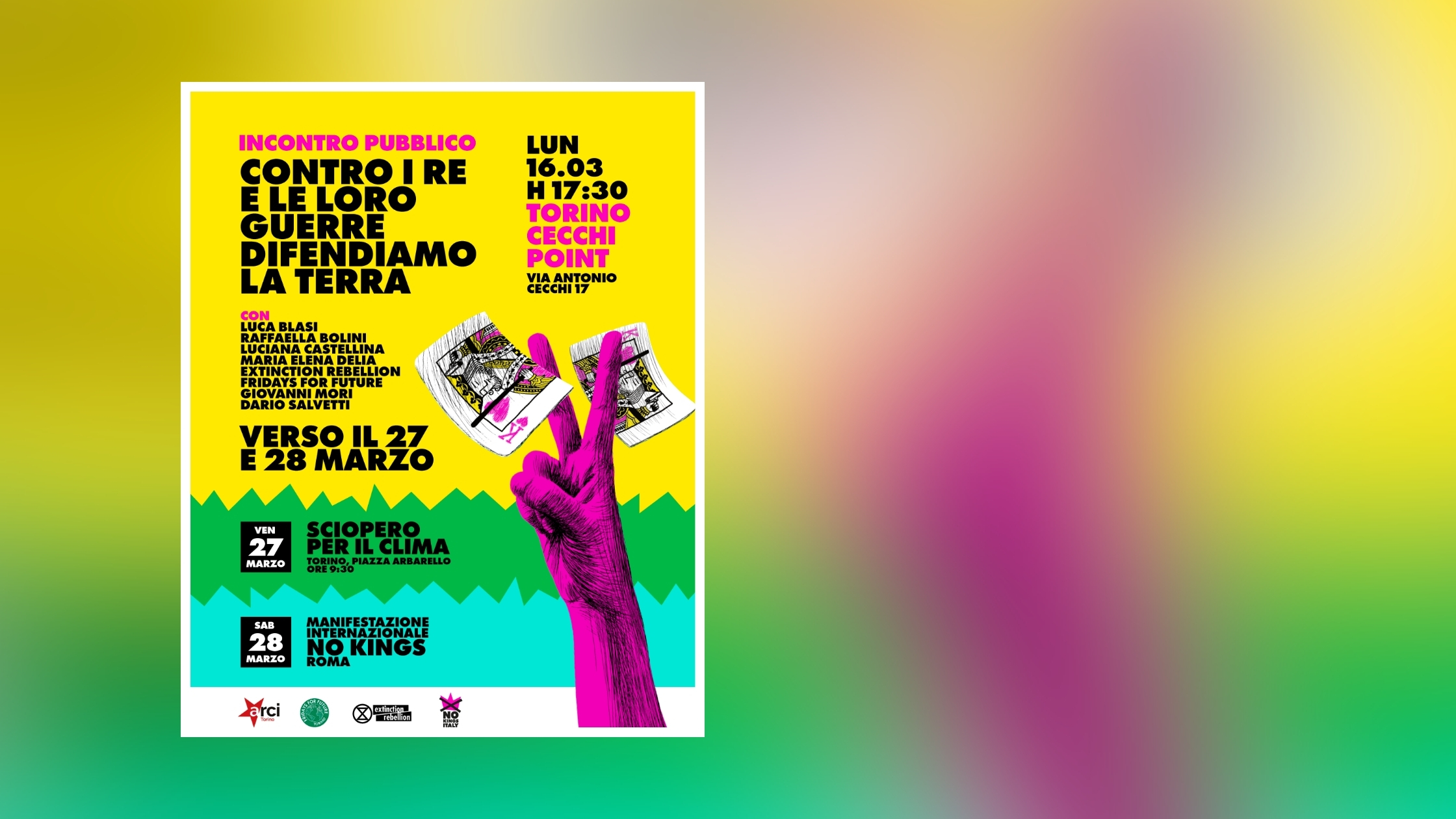Contro i re e le loro guerre. Difendiamo la Terra