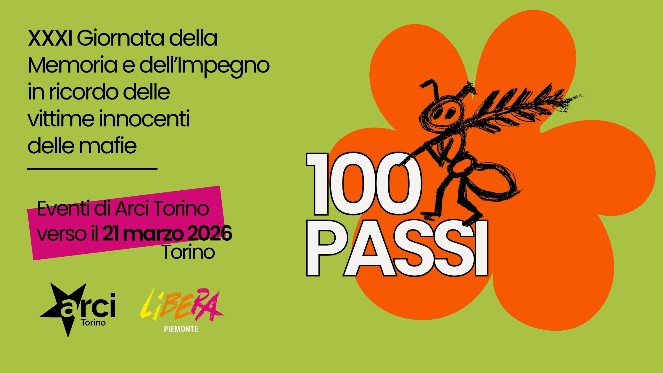 100 Passi verso il 21 marzo