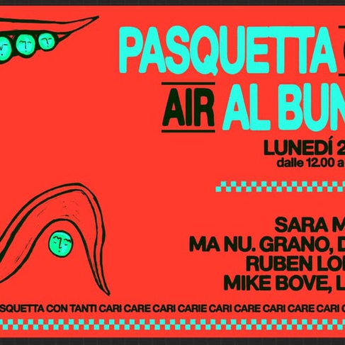 L’open air di Pasquetta al Bunker
