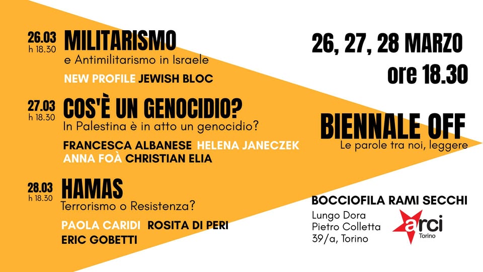 BIENNALE DIFFUSA– LE PAROLE TRA NOI, LEGGERE