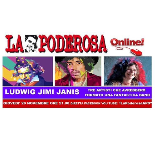 LUDWIG JIMI JANIS TRE ARTISTI CHE AVREBBERO FORMATO UNA FANTASTICA BAND