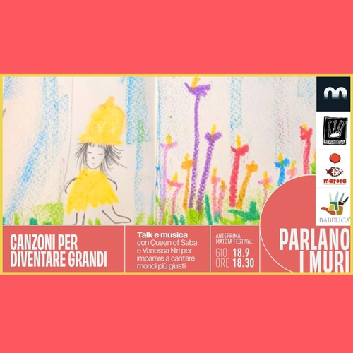 "Canzoni per diventare grandi"- talk & musica con Queen of Saba e Vanessa Niri @Magazzino sul Po