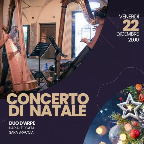 CONCERTO DI NATALE con DUO D'ARPE