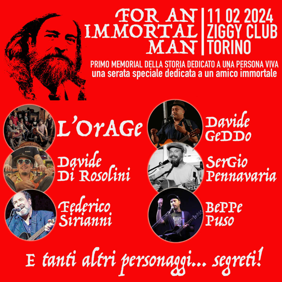 For an immortal man 