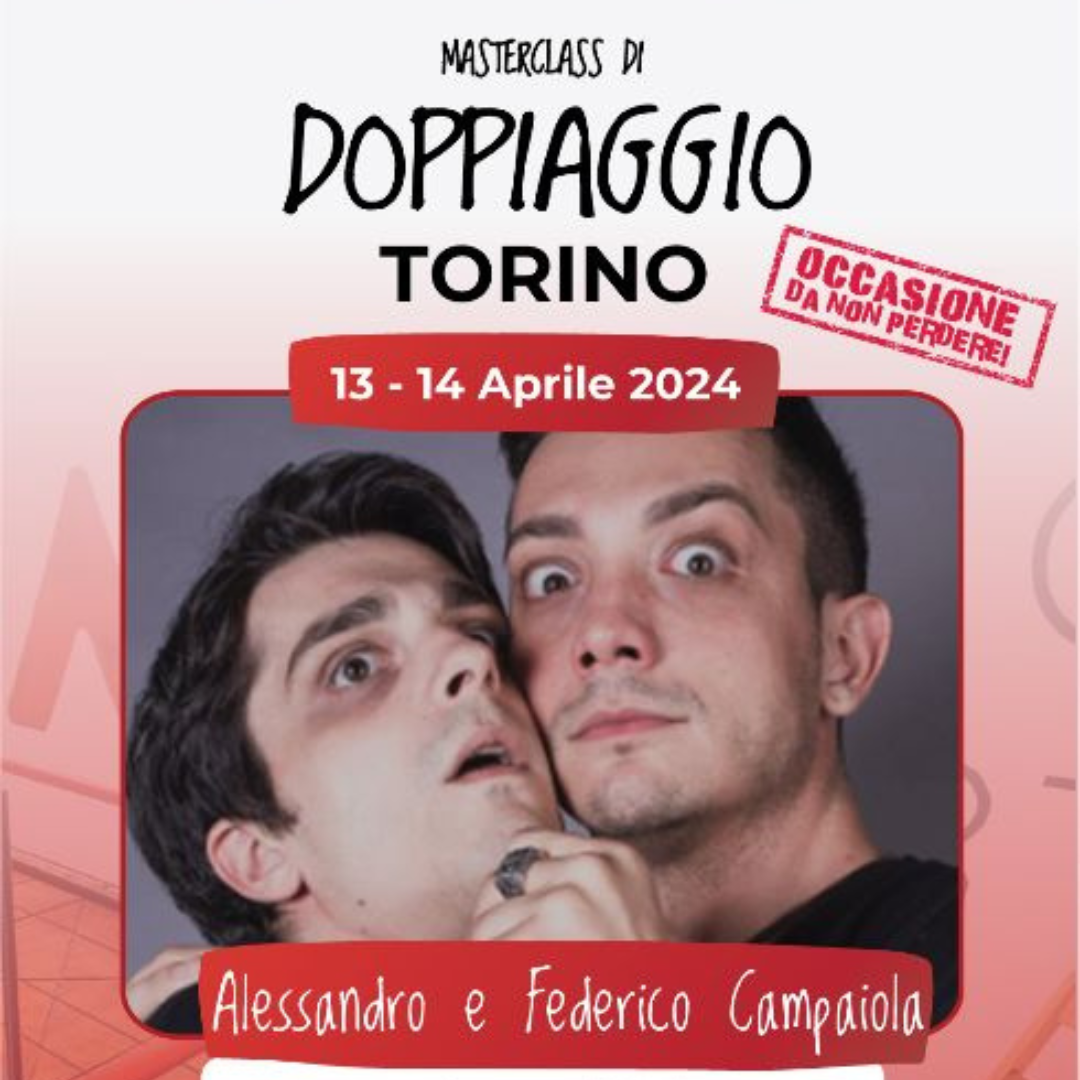 Masterclass di doppiaggio