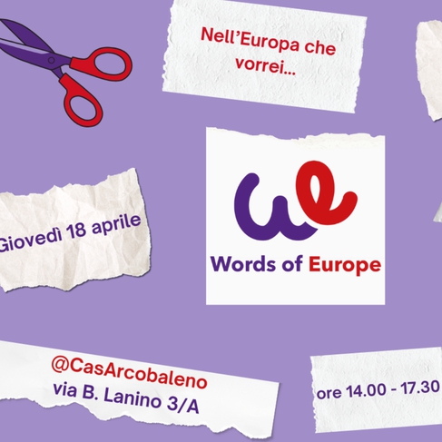 Workshop di collage - progetto Words of Europe
