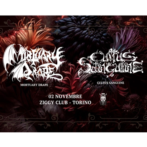 MORTUARY DRAPE e CULTUS SANGUINE live @ZIGGY CLUB
