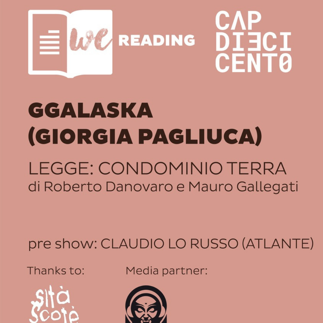 We Reading | GGalaska legge Condominio Terra
