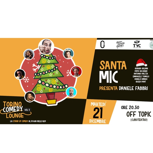 Il Santa Mic: presenta Daniele Fabbri