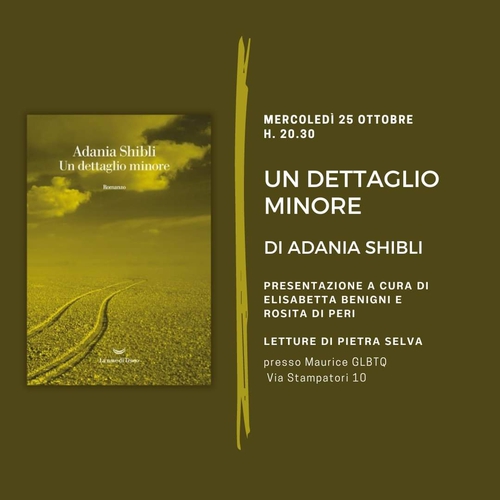 Presentazione "Un dettaglio Minore"
