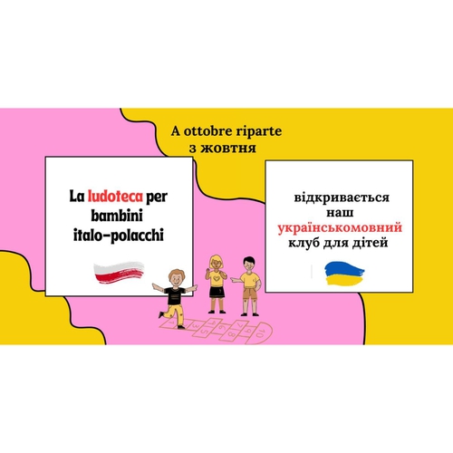 Ludoteca per bambini italo-polacchi / ucraini