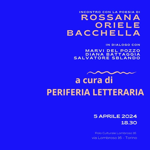 Aperipo-etica con Rossana Oriele Bacchella