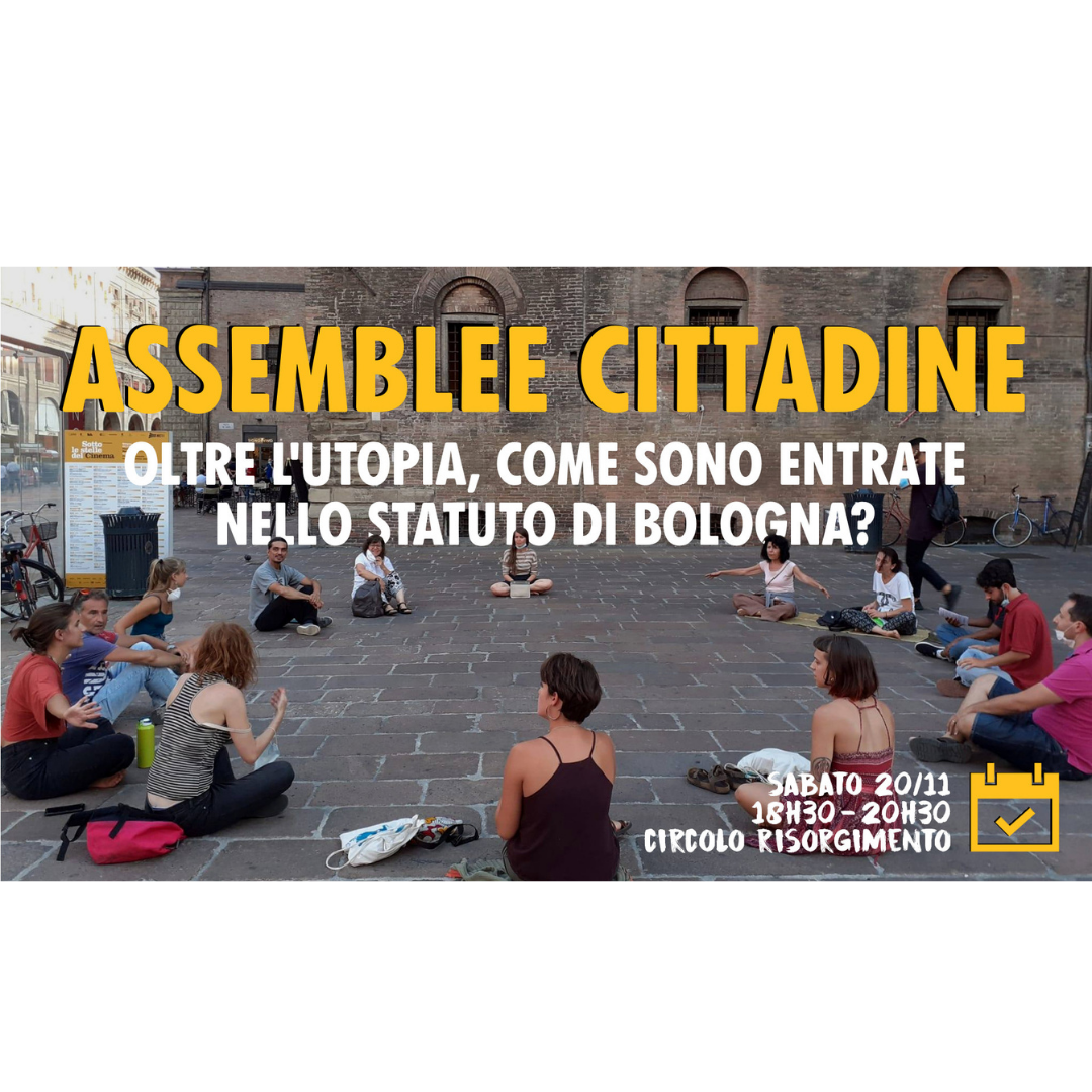 Assemblee Cittadine: oltre l'utopia, come sono entrate nello statuto di Bologna?
