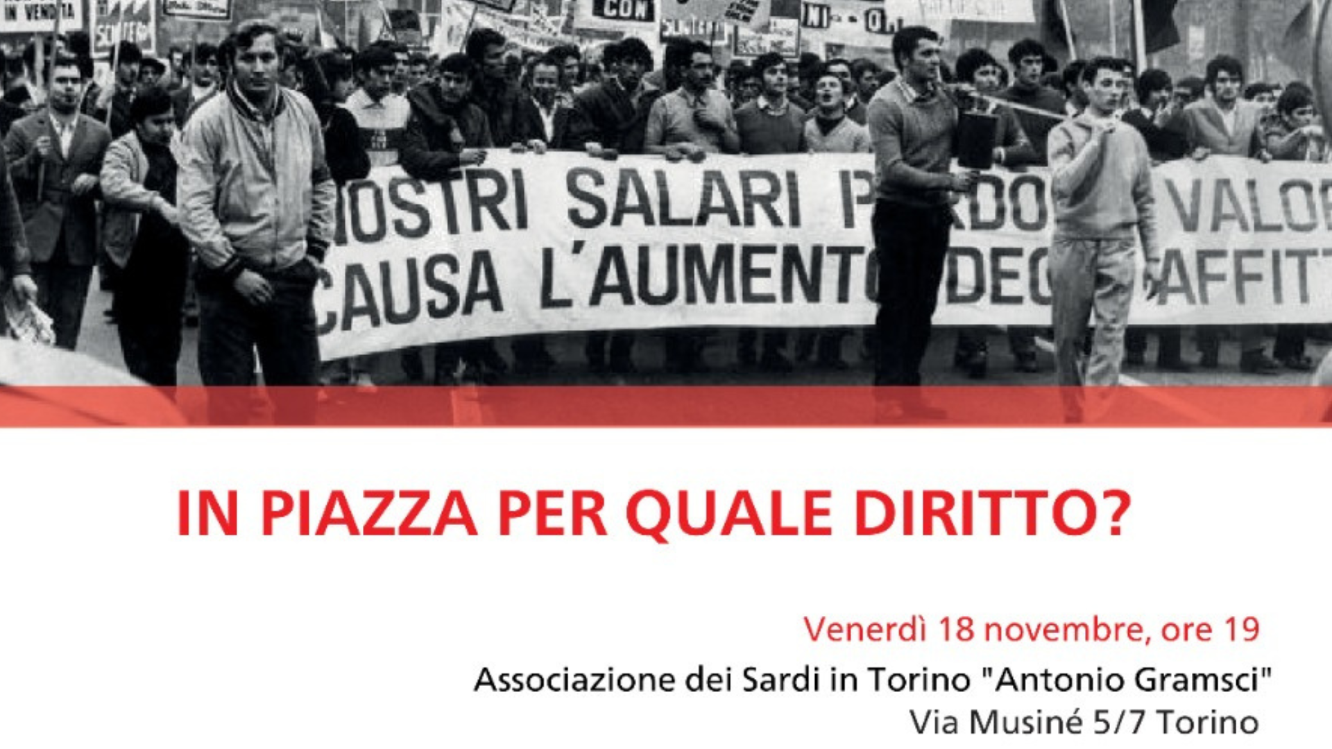 In piazza per quale diritto?