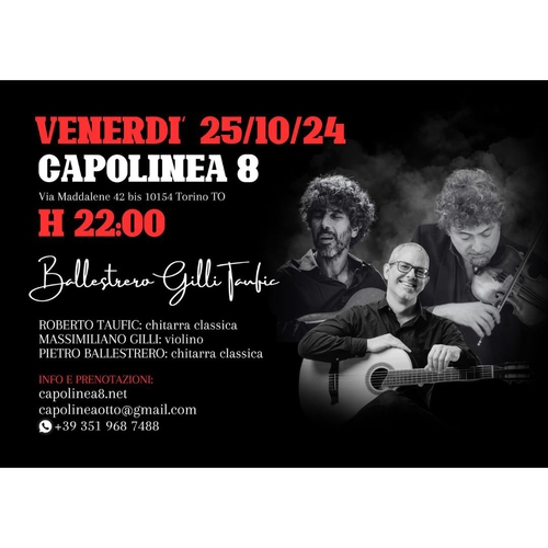 Ballestrero Gilli Taufic Trio