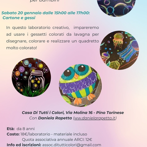 Sabato Artistici Laboratorio creativo per bambini