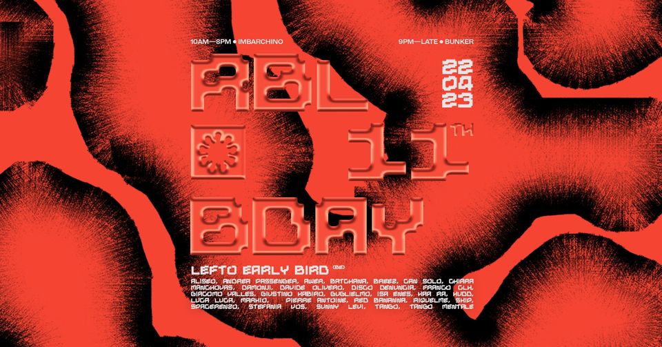 RBL ❉ 11ᵀᴴ BDAY · Imbarchino & Bunker