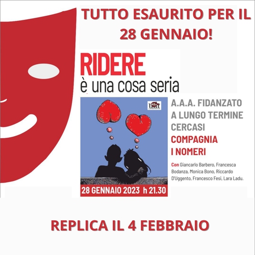 RIDERE È UNA COSA SERIA