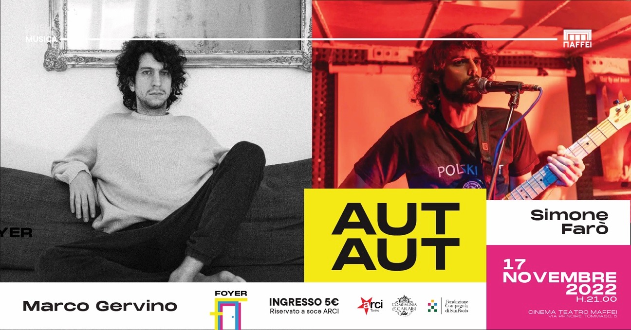 AUT AUT – Simone Farò & Marco Gervino - FOYER MAFFEI