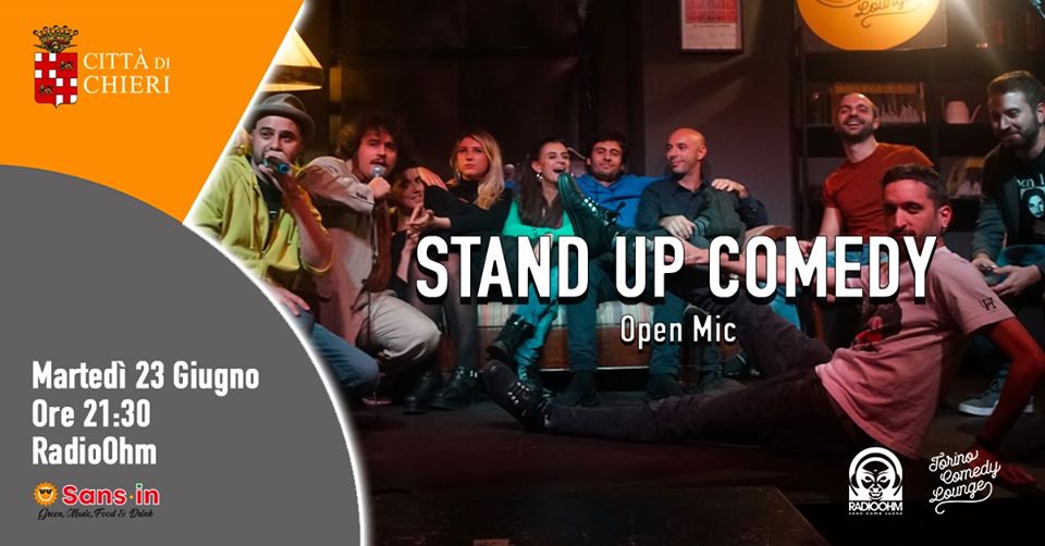 Sans-In Comic: RadioOhm pres. Stand Up Comedy. (GRATIS)