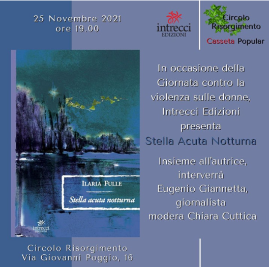 Presentazione del libro “Stella acuta notturna” di Ilaria Fulle