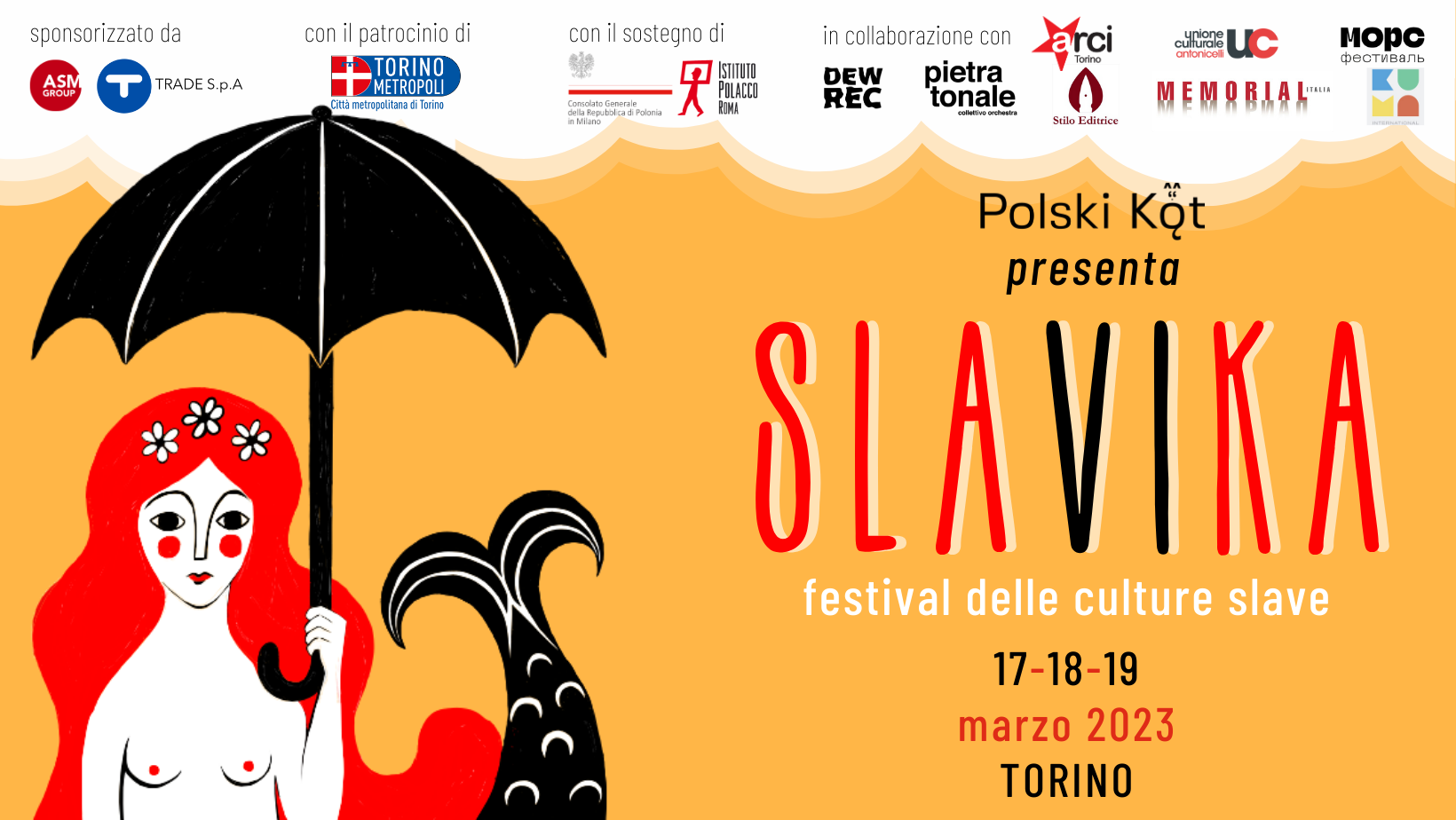 SLAVIKA FESTIVAL 2023. A Torino dal 17 al 19 marzo 