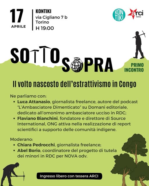 Sotto-Sopra: il volto nascosto dell’estrattivismo in Congo