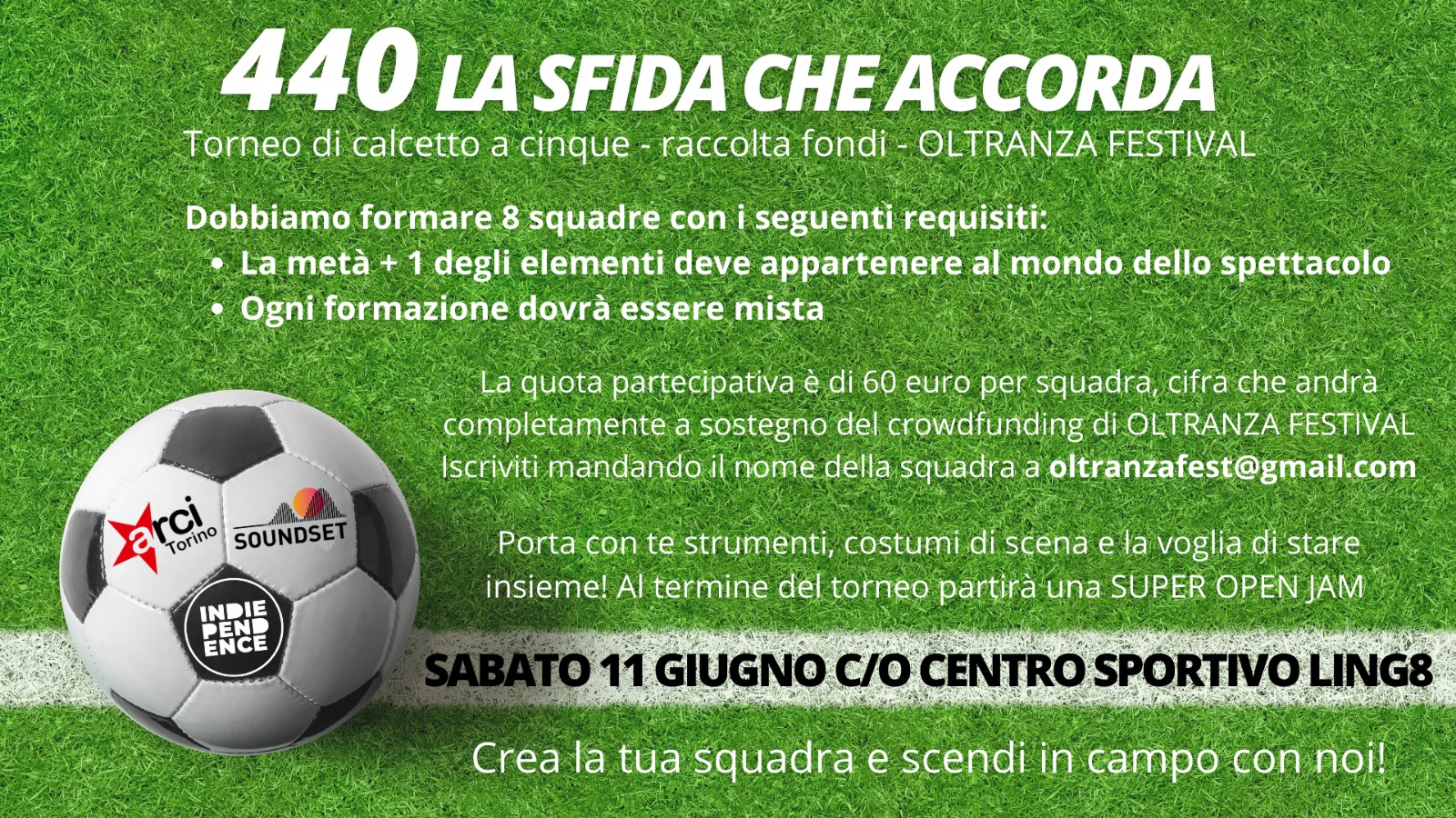 Torneo di Calcetto 440 - La sfida che accorda