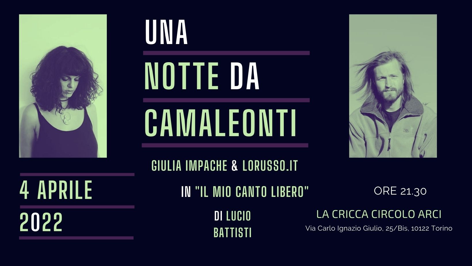 Giulia Impache & Lorusso.it//Una Notte Da Camaleonti