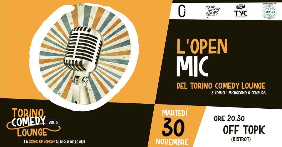 L'Open Mic del Torino Comedy Lounge