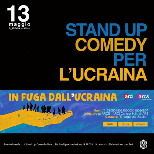 Stand Up Comedy per L'Ucraina