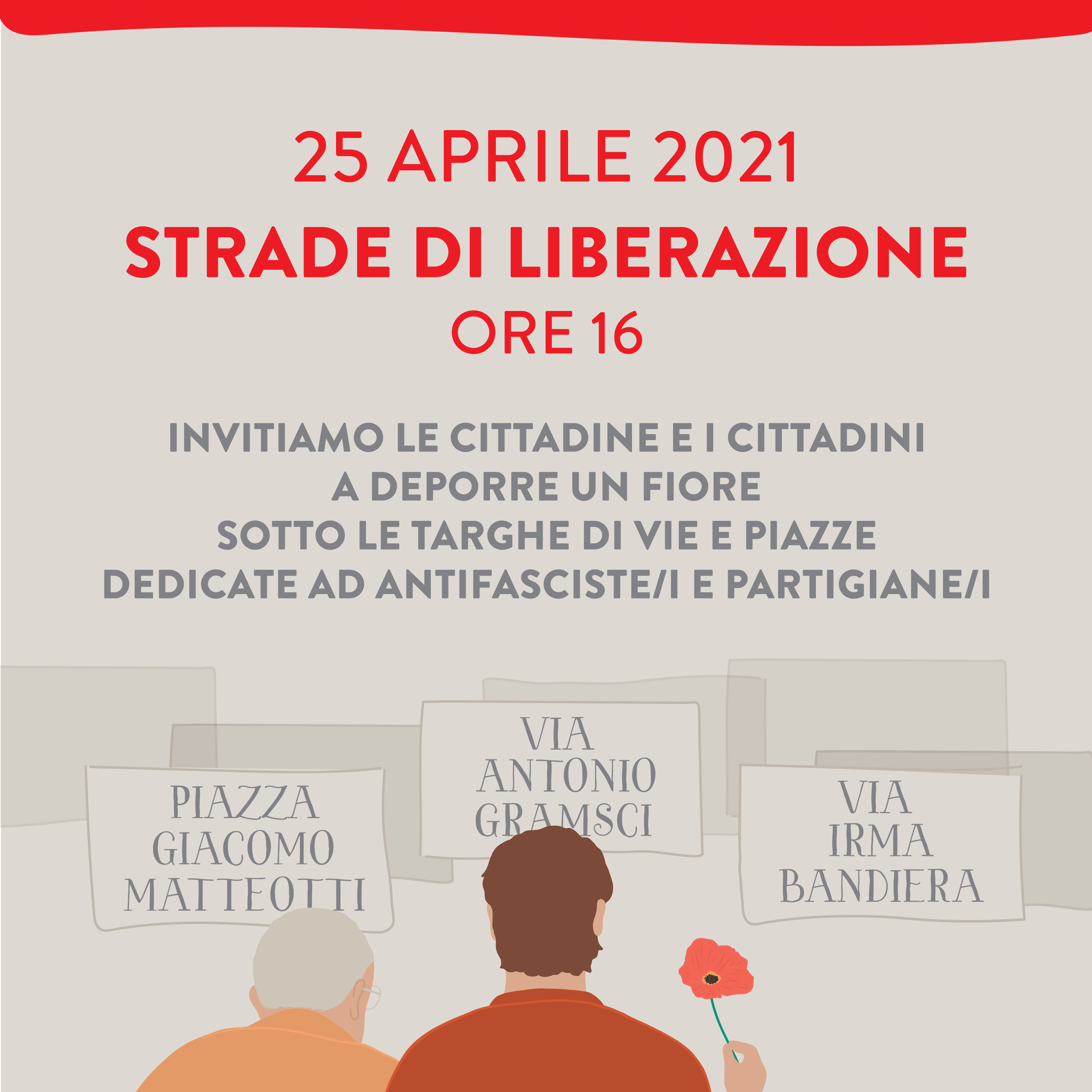 L’Arci di Torino aderisce a ‘Strade di Liberazione’, iniziativa nazionale dell'ANPI