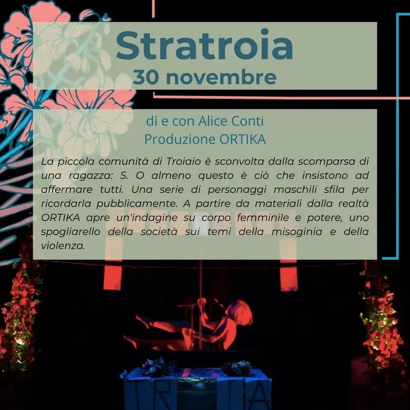 Stratroia - storia di un paese di e con Alice Conti Ortika