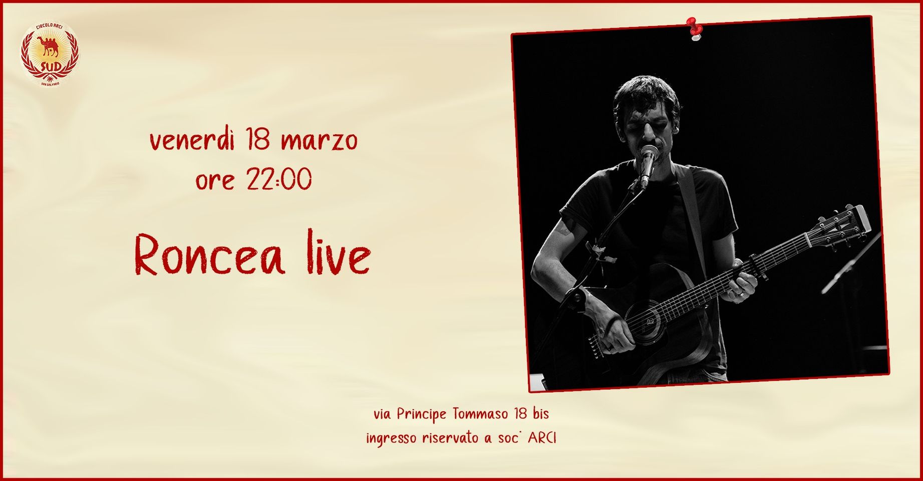 Roncea live @Circolo Sud
