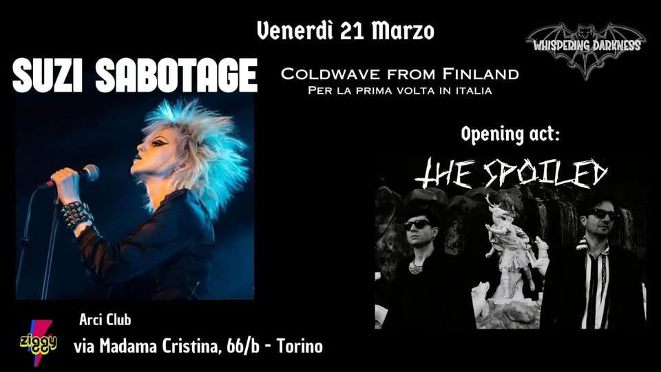 SUZI SABOTAGE live