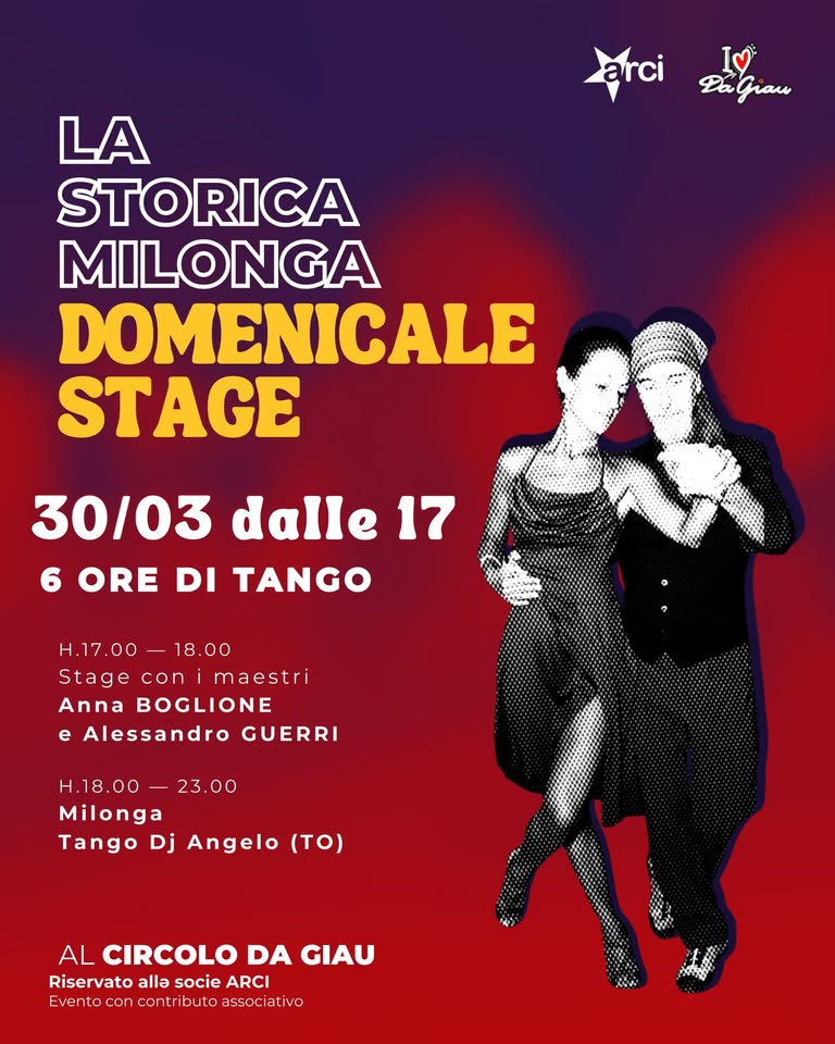 Tango Sociale - La storica Milonga Domenicale Live