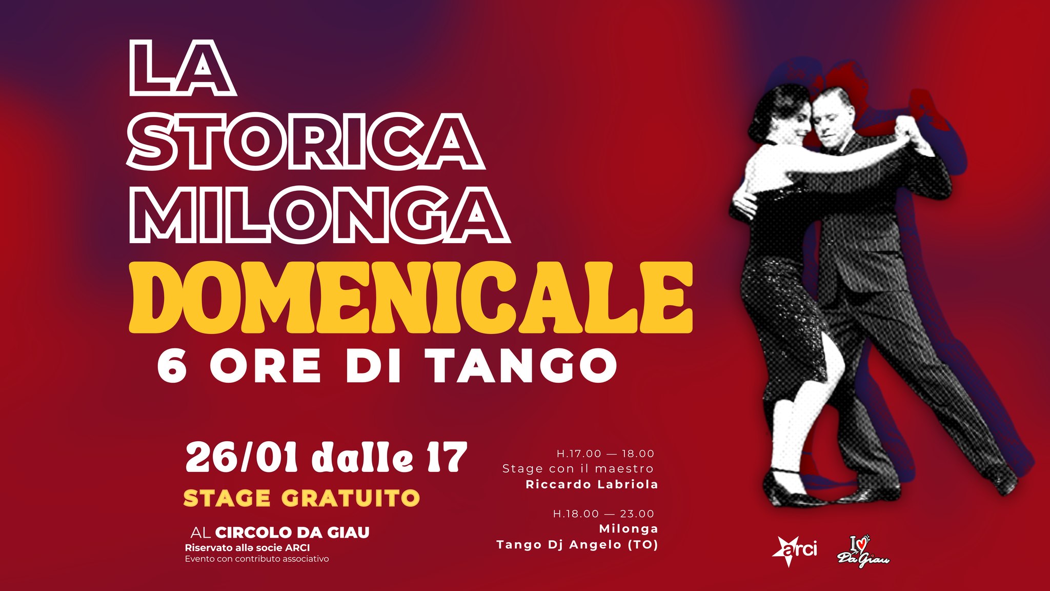 Tango Sociale - La storica Milonga Domenicale