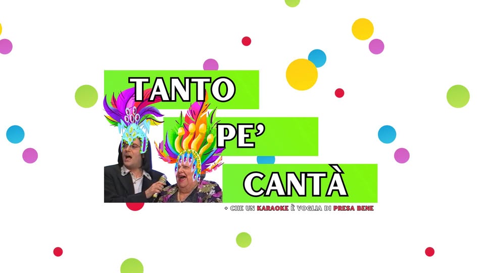 TANTO PE' CANTA' in Cricca