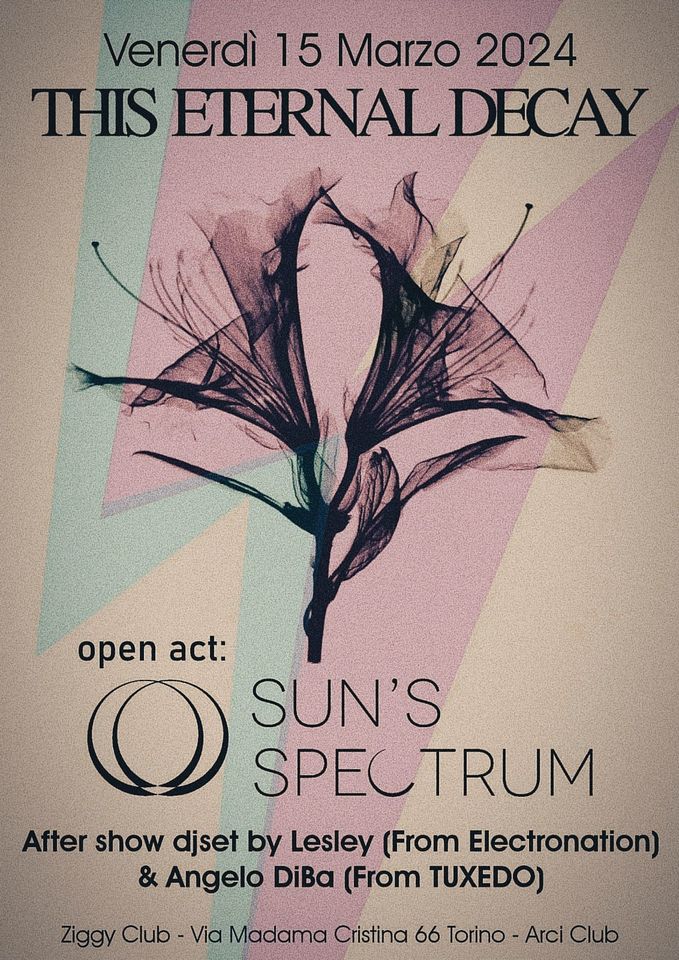 THIS ETERNAL DECAY- SUNS' SPECTRUM-DJS ANGELO  Di BA e  Lesley