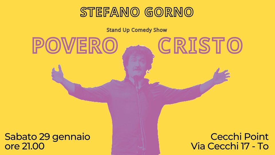 Povero Cristo - Stand Up Comedy Show