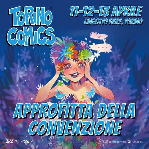 Torino Comics 2025 - convenzione per Soc* Arci