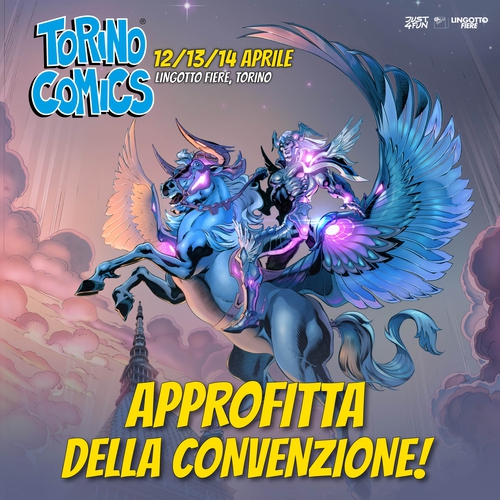 Torino Comics 2024 - convenzione esclusiva per Soc* Arci