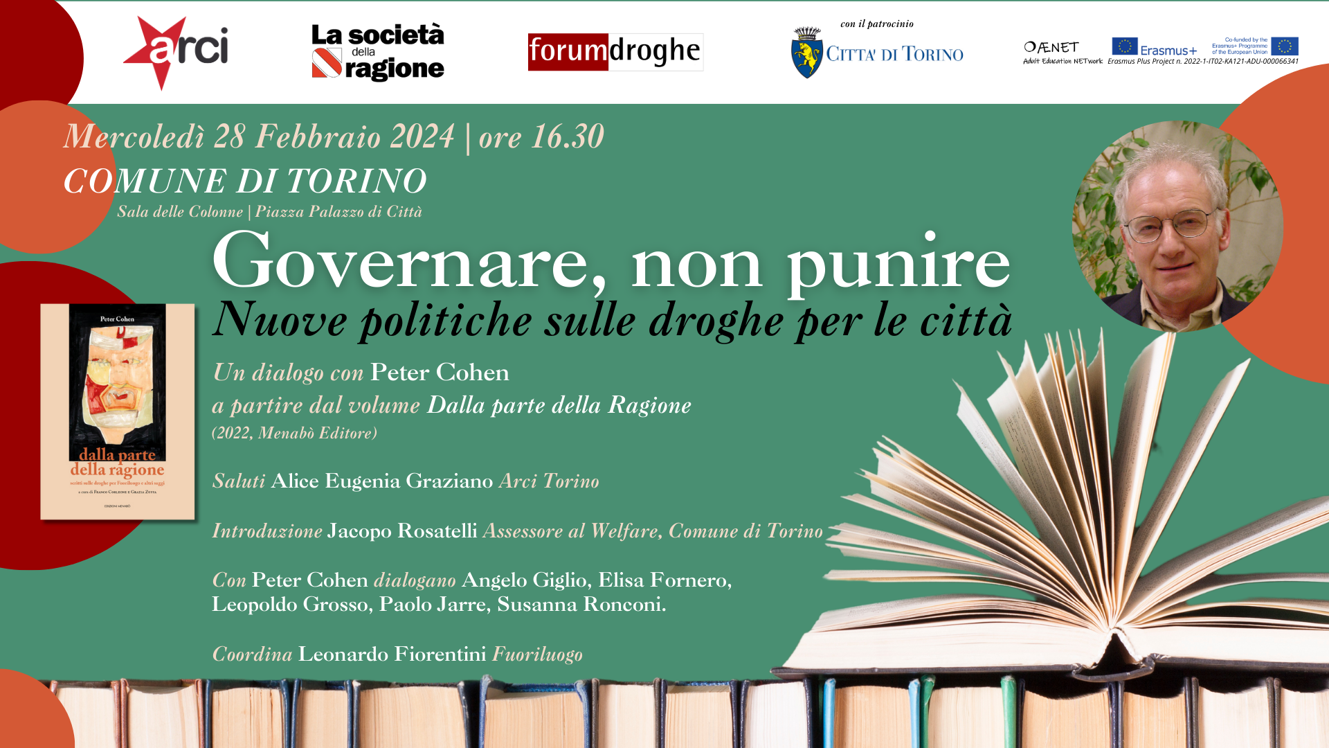 DALLA PARTE DELLA RAGIONE. Presentazione del libro di Peter Cohen