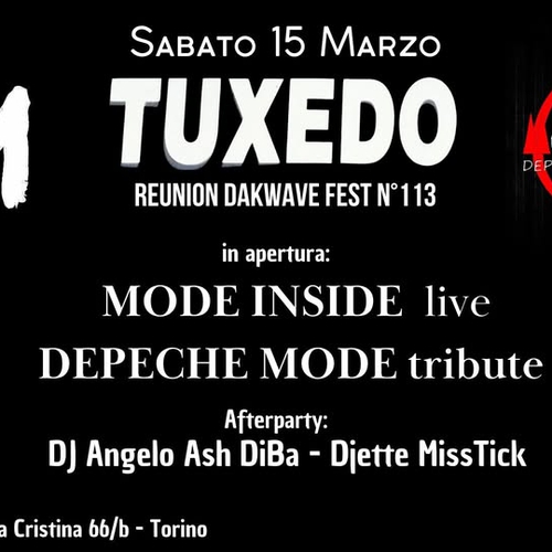 TUXEDO REUNION n°113 DEPECHE MODE PARTY