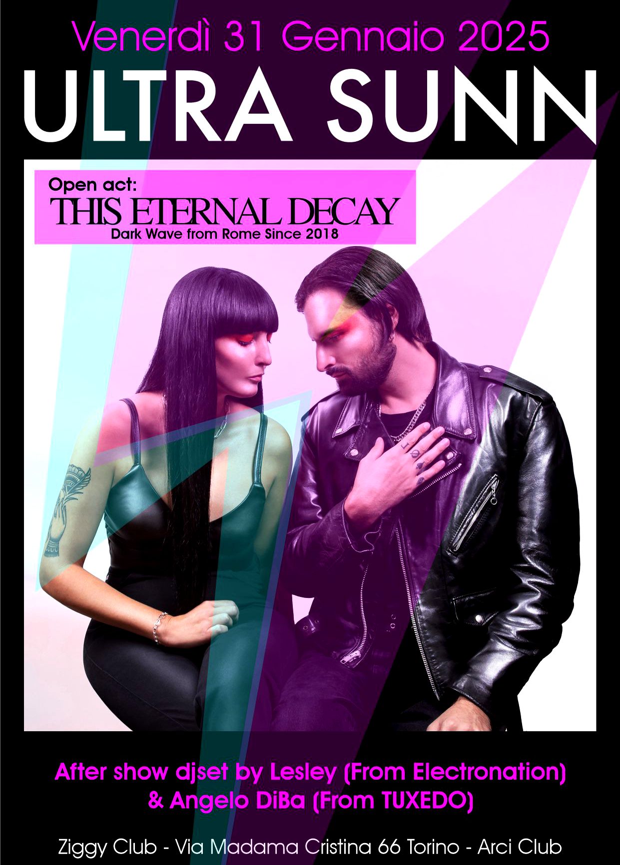 Ultra Sunn + This Eternal Deacy + DJs Lesley & Angelo DiBa
