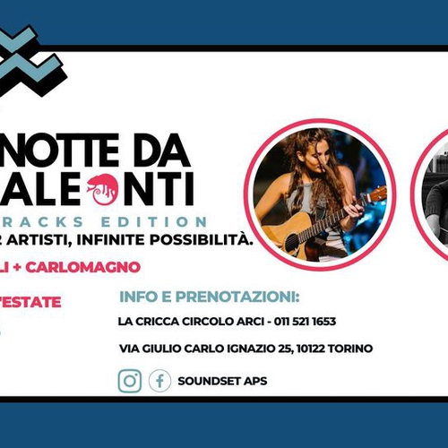 Una notte da camaleonti// Irene Buselli + Carlomagno