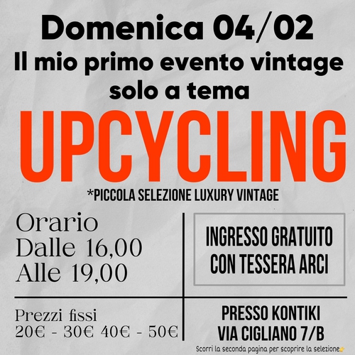 UPCYCLING!