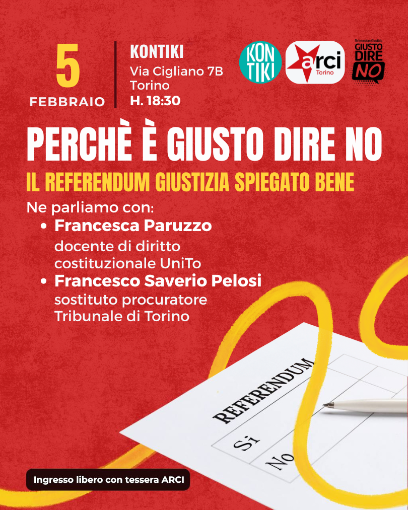 PERCHÉ È GIUSTO DIRE NO