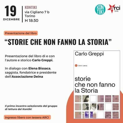 STORIE CHE NON FANNO LA STORIA